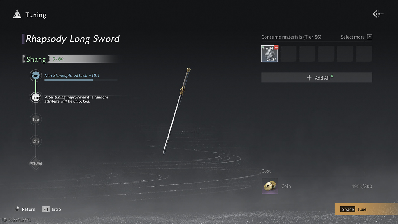 Tinh chỉnh trang bị