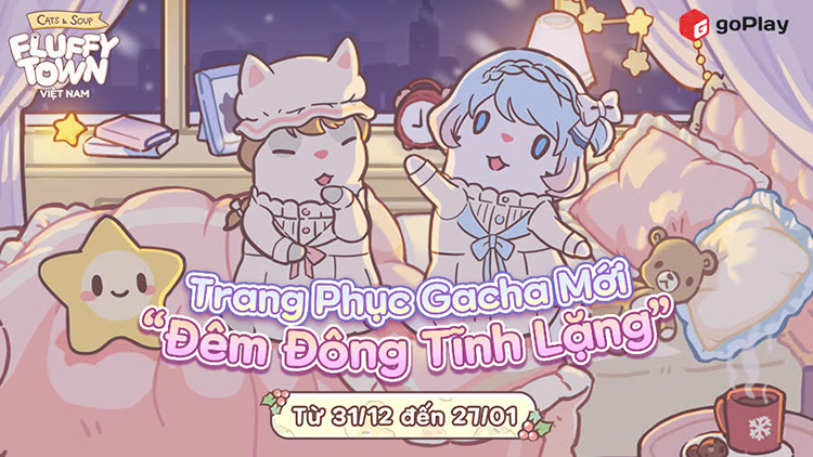 Cats & Soup ra mắt chuỗi trang phục gacha đón năm mới 2026