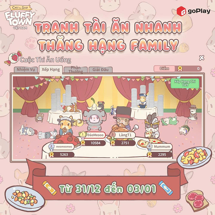 Cats & Soup mở cuộc thi ăn uống chia tay năm 2025