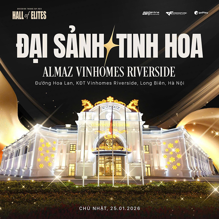 VTC Online công bố Crossfire Thanks Day 2025 - Hall of Elites