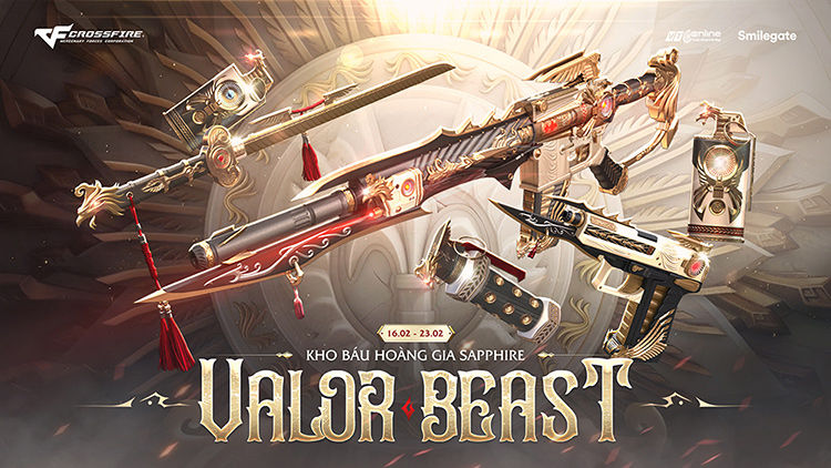 Kho Báu Hoàng Gia Sapphire Valor Beast