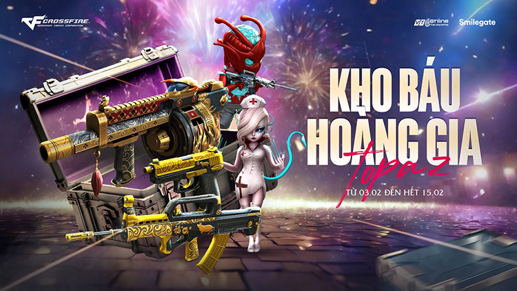 Armsel Striker Ignite có mặt trong Kho Báu Hoàng Gia Topaz