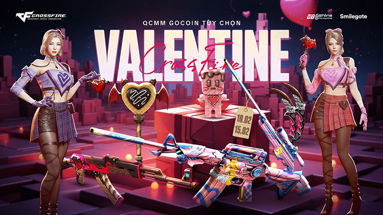 Crossfire tung ba sự kiện lớn đón Valentine