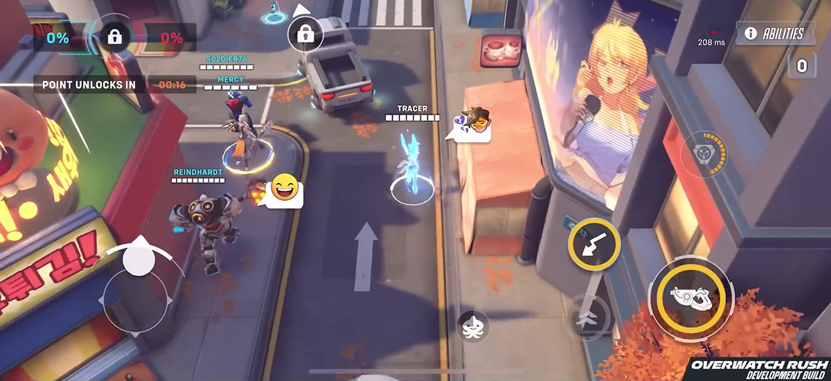 Blizzard công bố game mới Overwatch Rush