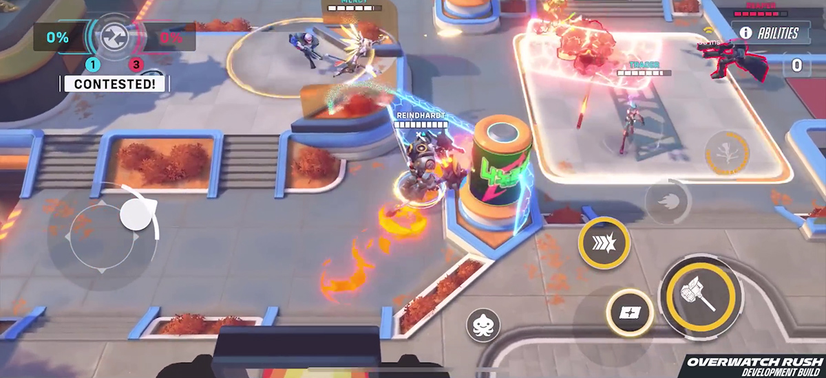 Blizzard công bố game mới Overwatch Rush