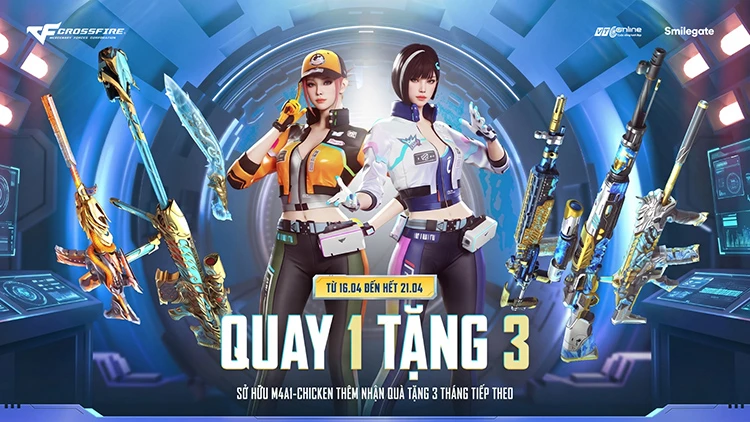 Crossfire tung sự kiện sở hữu 1 tặng 3 từ QCMM M4A1 Chicken