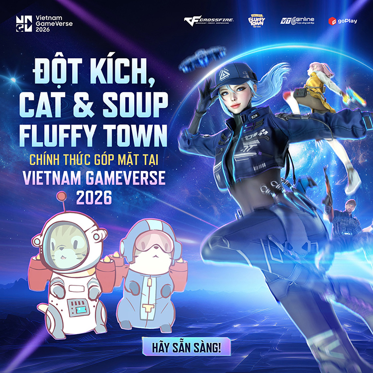 Vietnam Gameverse 2026: Đột Kích sánh đôi cùng Cats & Soup