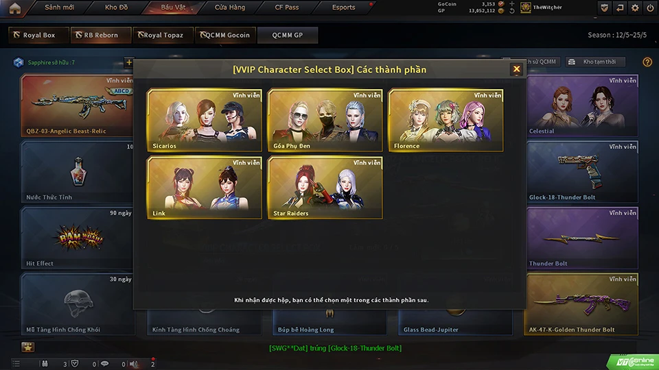 Crossfire ra mắt QBZ-03 Angelic Beast Relic