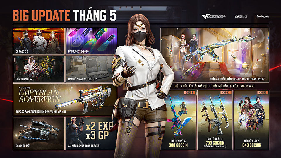 Crossfire ra mắt Đấu Rank Season 30 và Nano Rank Season 4