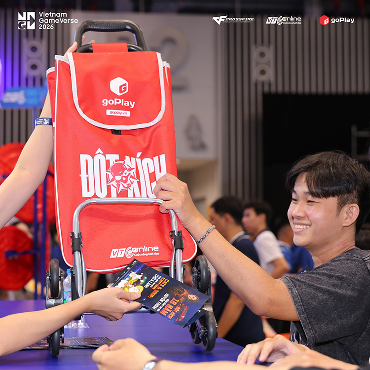 GoPlay phát hết 1.000 xe kéo tại Vietnam GameVerse 2026