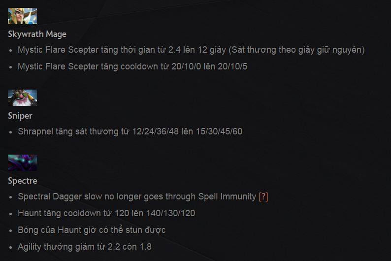 Dota 2 phiên bản 6.87