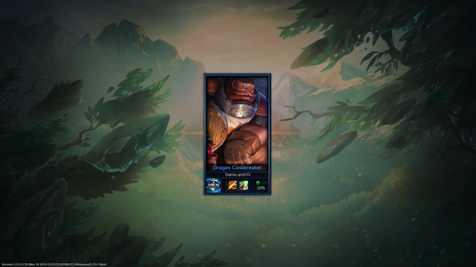 Gragas Caskbreaker (Gragas Hiệp Sĩ Say Rượu)