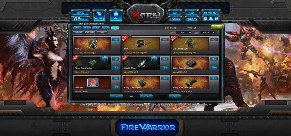 webgame xa thu