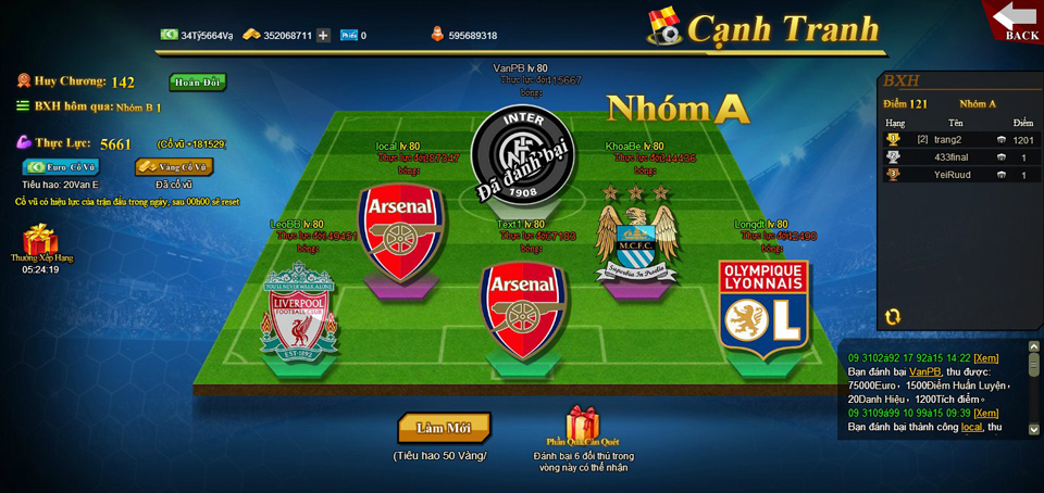 webgame 433 - Bắn Phá Khung Thành
