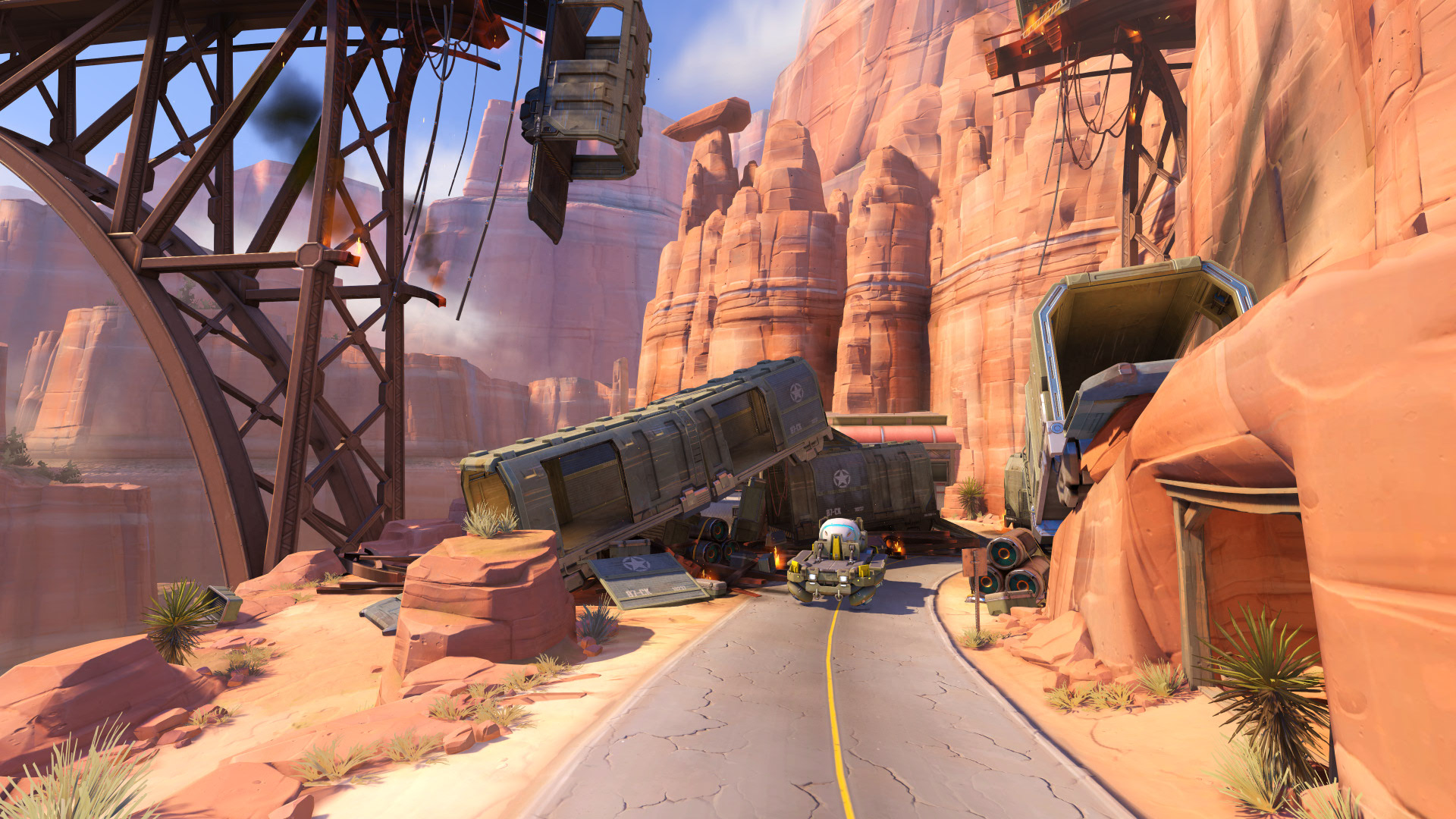 New map Route 66 in Overwatch