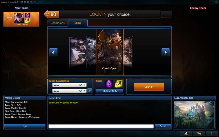 Corsair Quinn