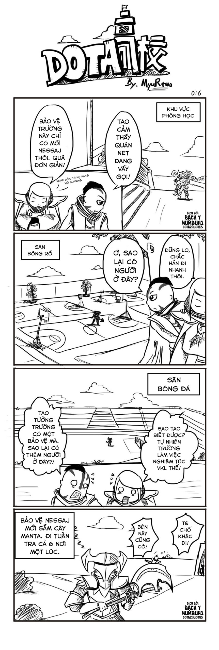 Truyện tranh Trường học Dota - Dota School