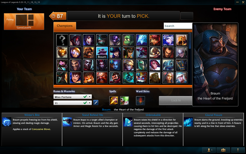 Braum Lionheart (Braum Sư Tử Tâm/Braum Trái Tim Sư Tử)