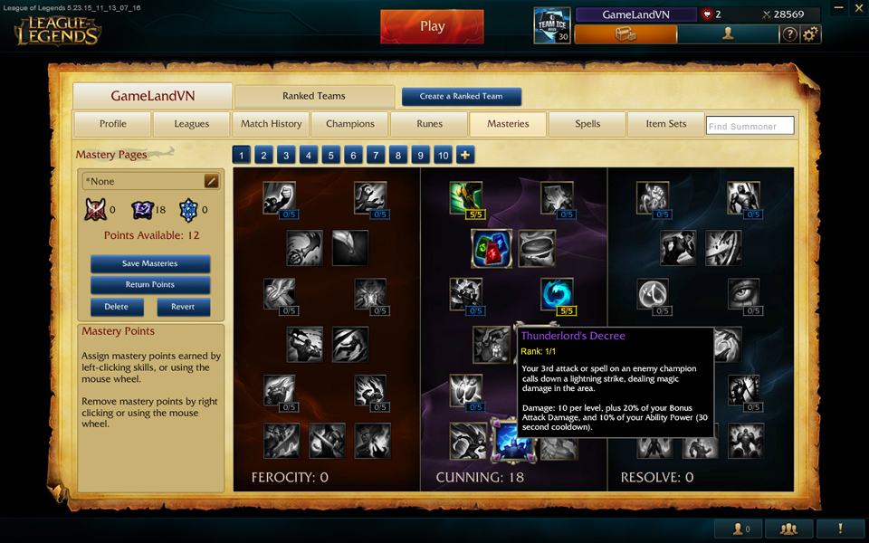 PBE ngày 13/11