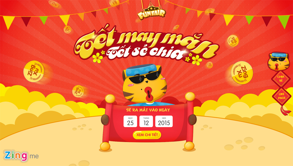 Zing Me Fun Fair trở lại cùng Tết Nguyên Đán 2016
