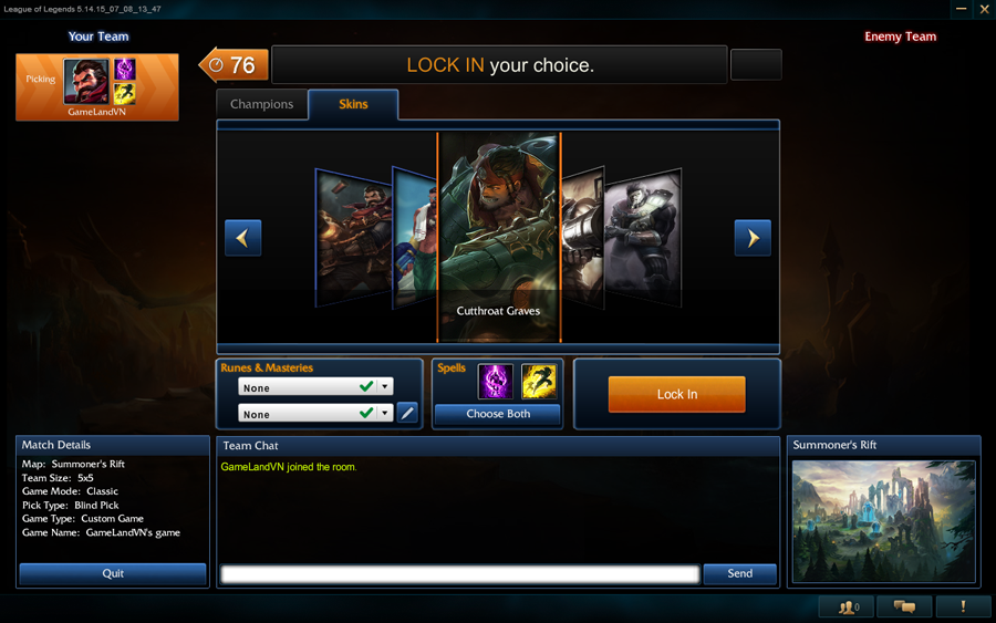 Cutthroat Graves