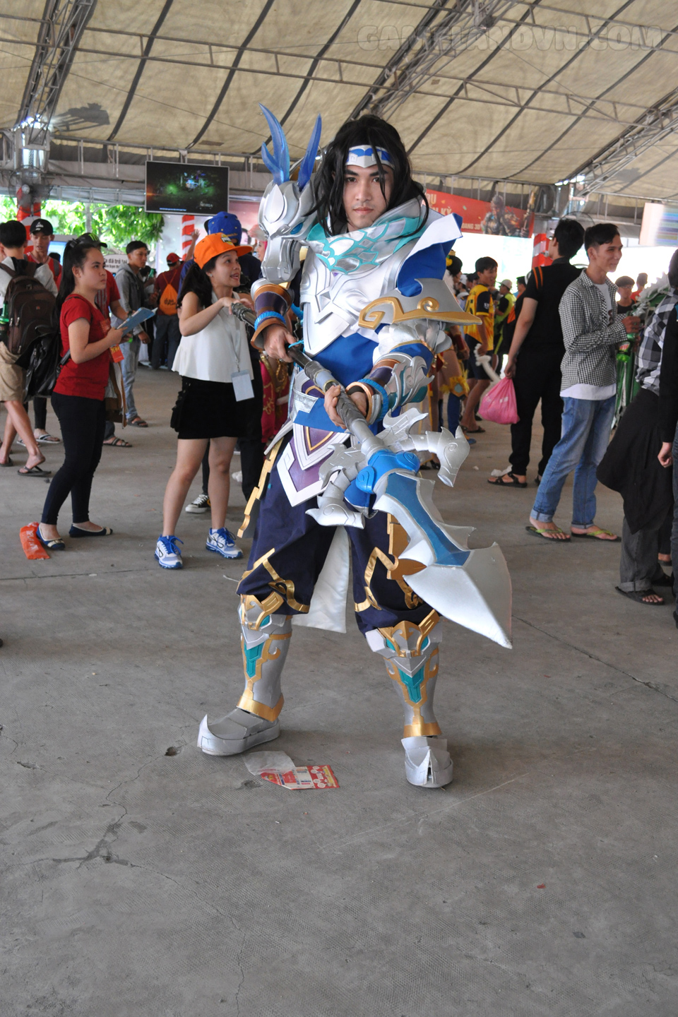 Trinh dien cosplay tai Dai Hoi 360Play