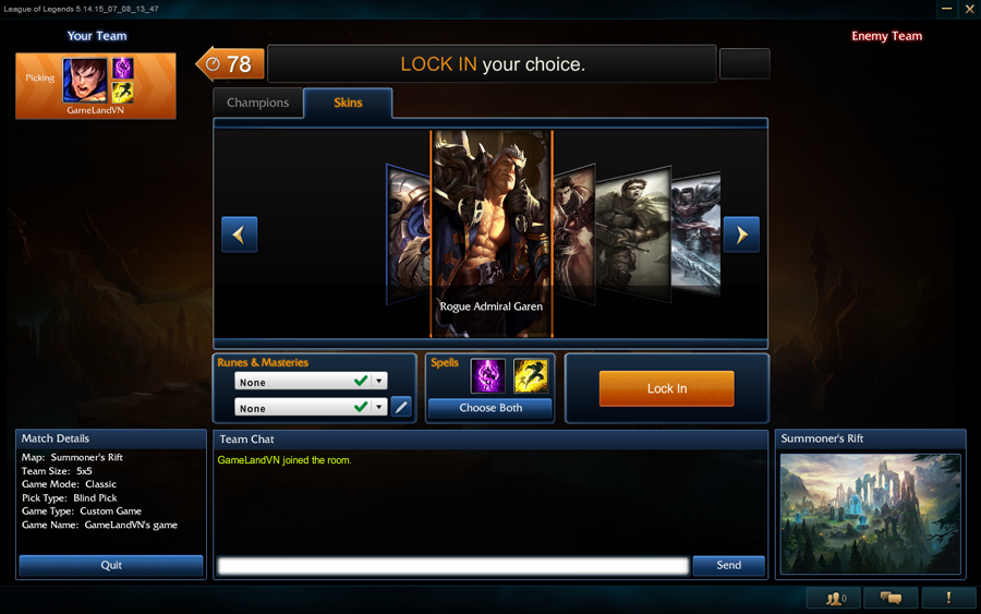 Rogue Admiral Garen