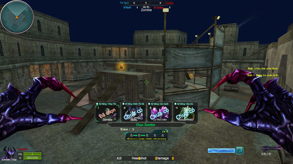 game xa thu