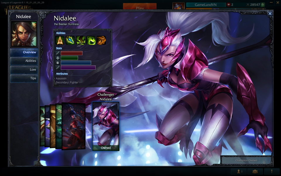 Challenger Nidalee (Nidalee Thách Đấu)