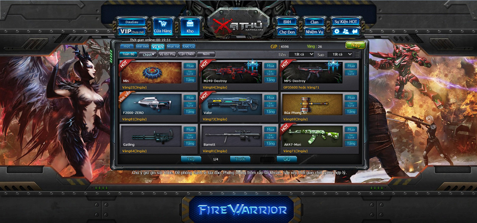 webgame xa thu
