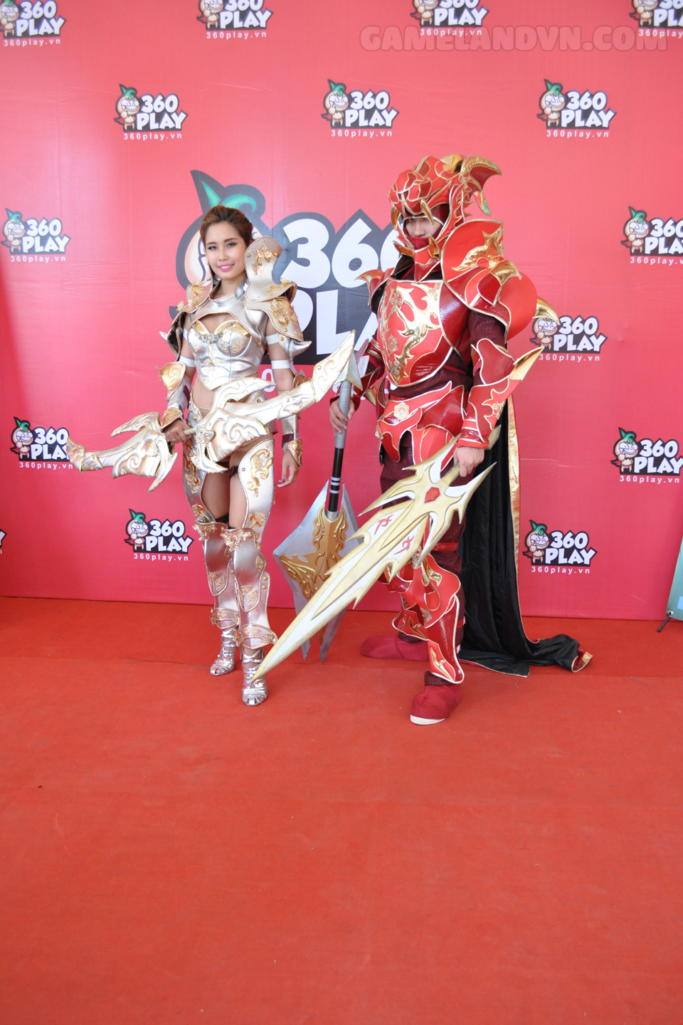 Trinh dien cosplay tai Dai Hoi 360Play