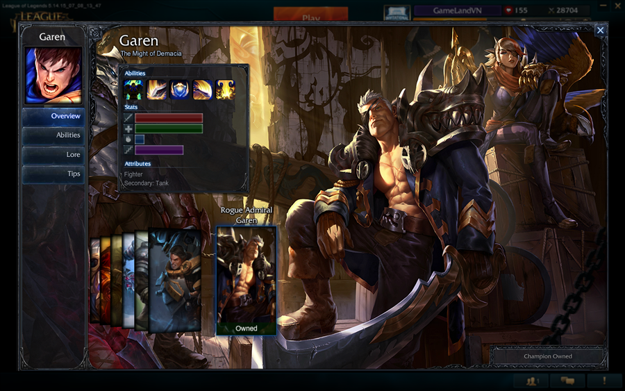 Rogue Admiral Garen