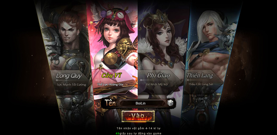 Webgame Ngao Thien - VTC Game