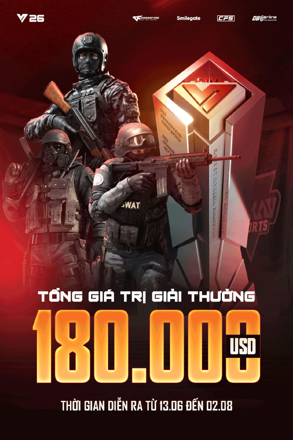 CFVL 2026 Mùa 2 khởi tranh với 180.000 USD giải thưởng