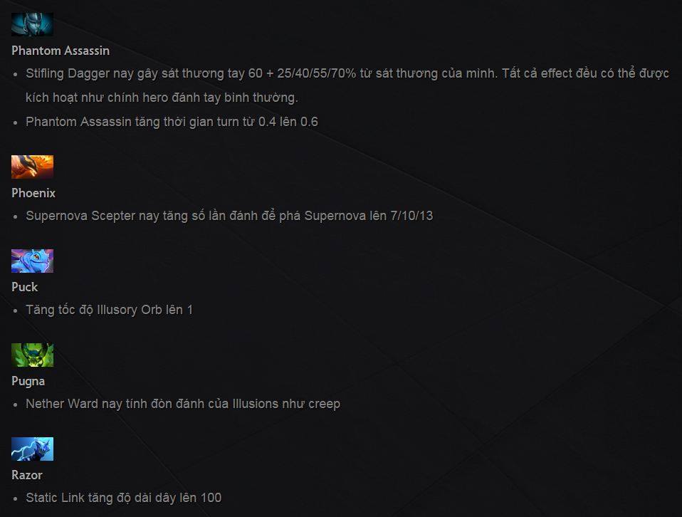 Dota 2 phiên bản 6.87