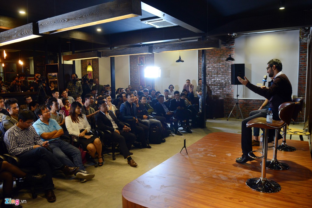 Một giờ của CEO Google với giới khởi nghiệp Hà Nội