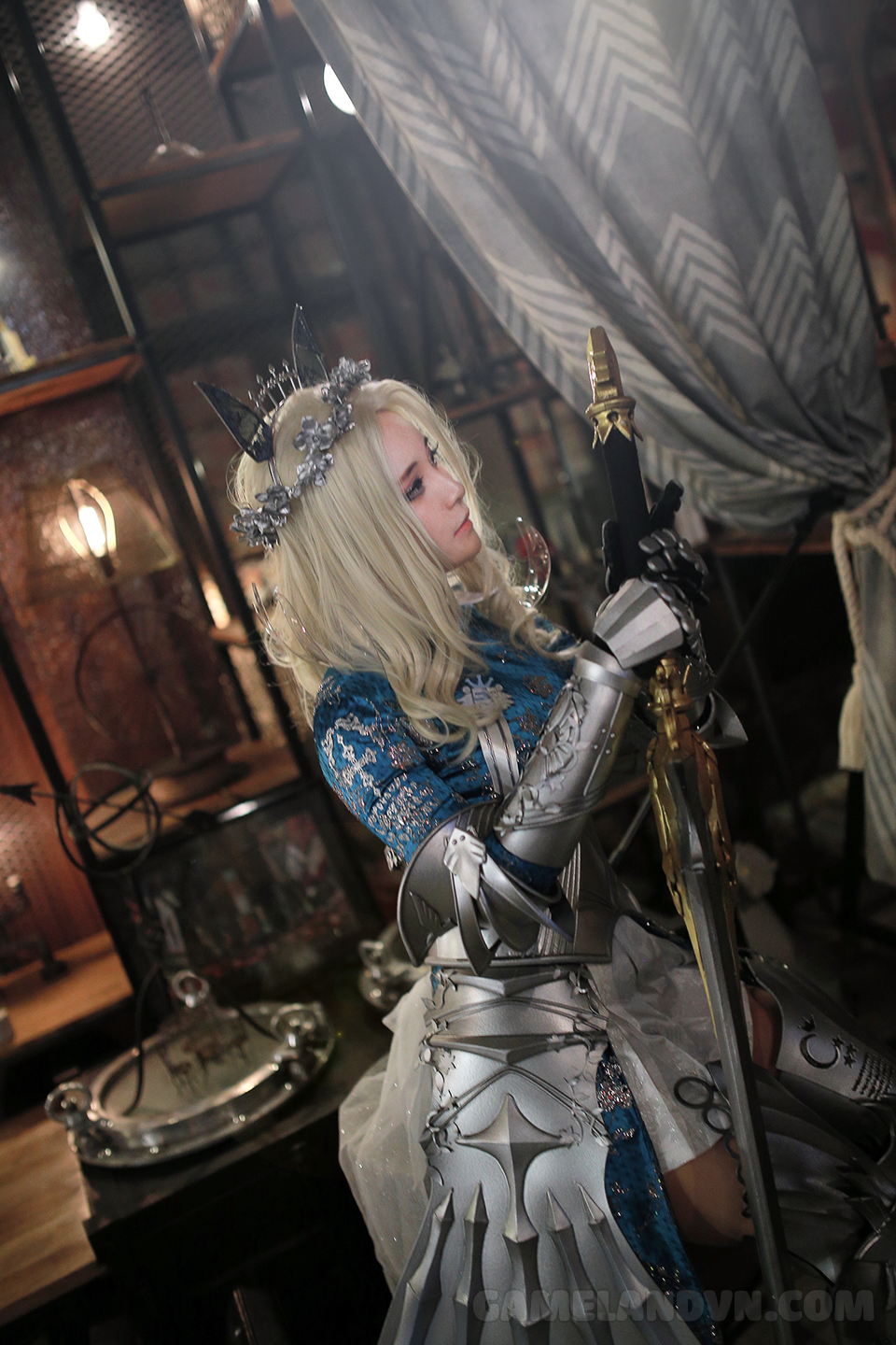 Reve cực quyến rũ với cosplay Mabinogi Heroes