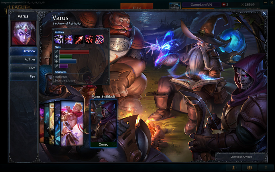 Varus Swiftbolt (Varus Mũi Tên Thần Tốc)