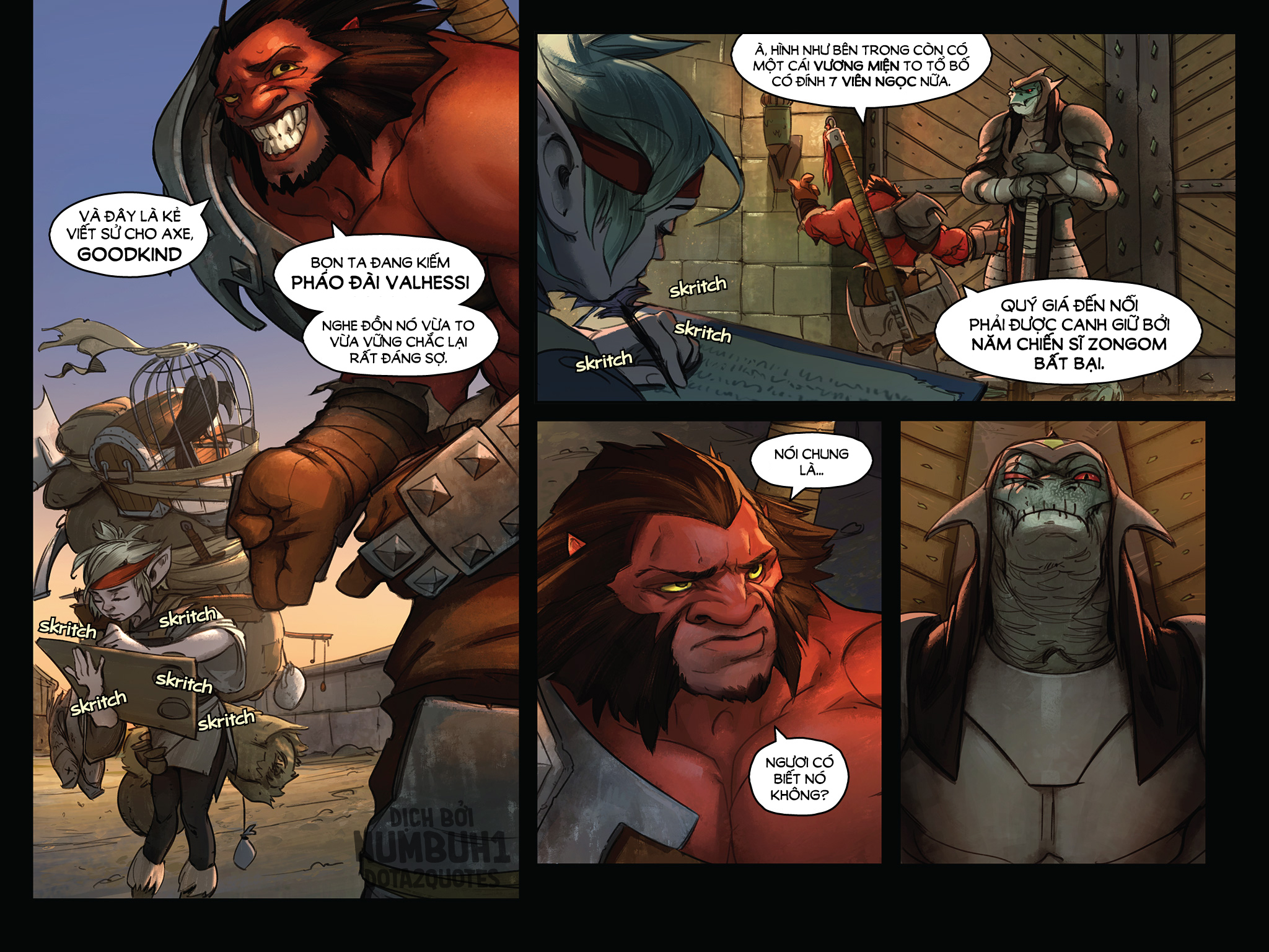 Axe Comic