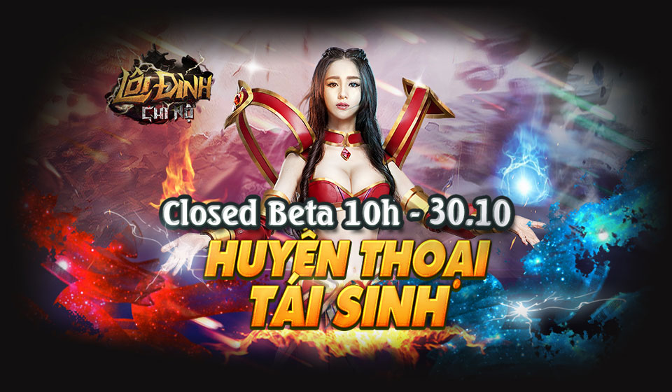 Tặng giftcode Lôi Đình Chi Nộ phiên bản Closed Beta