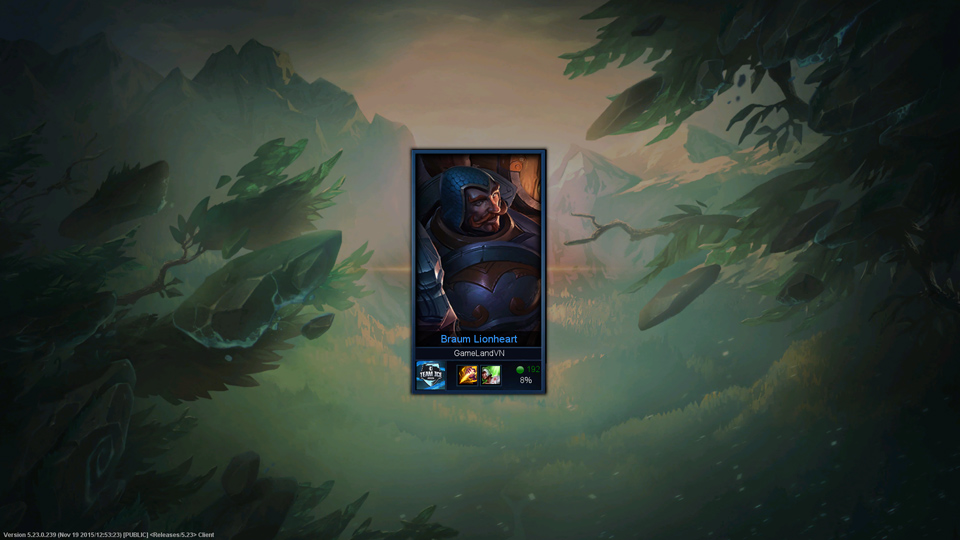 Braum Lionheart (Braum Sư Tử Tâm/Braum Trái Tim Sư Tử)