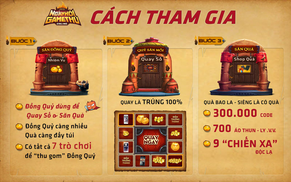 VNG công bố sự kiện Ngày hội Game thủ Online 2015