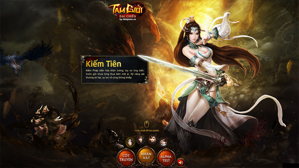 Tam Giới Đại Chiến Alpha Test