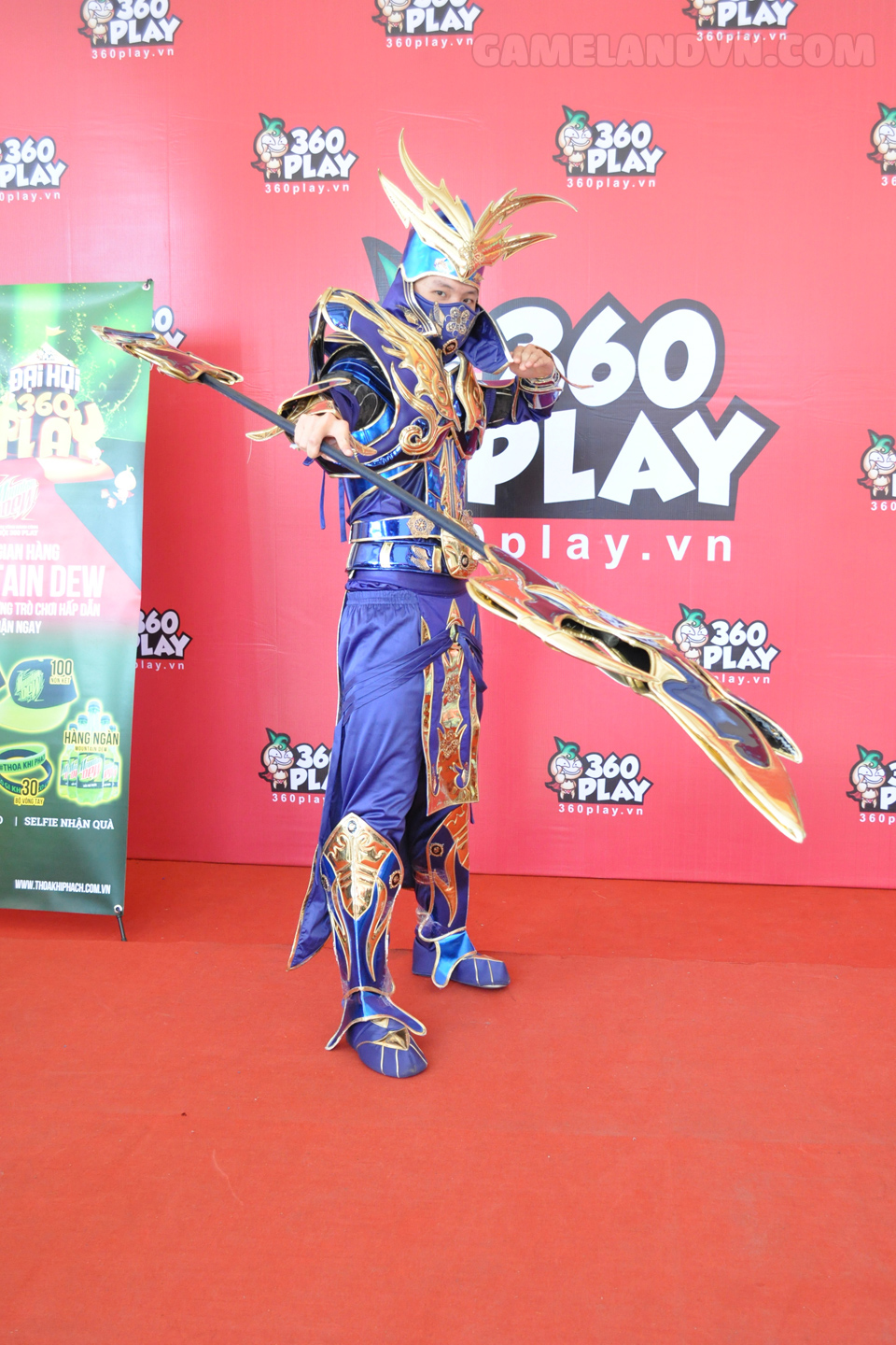 Trinh dien cosplay tai Dai Hoi 360Play