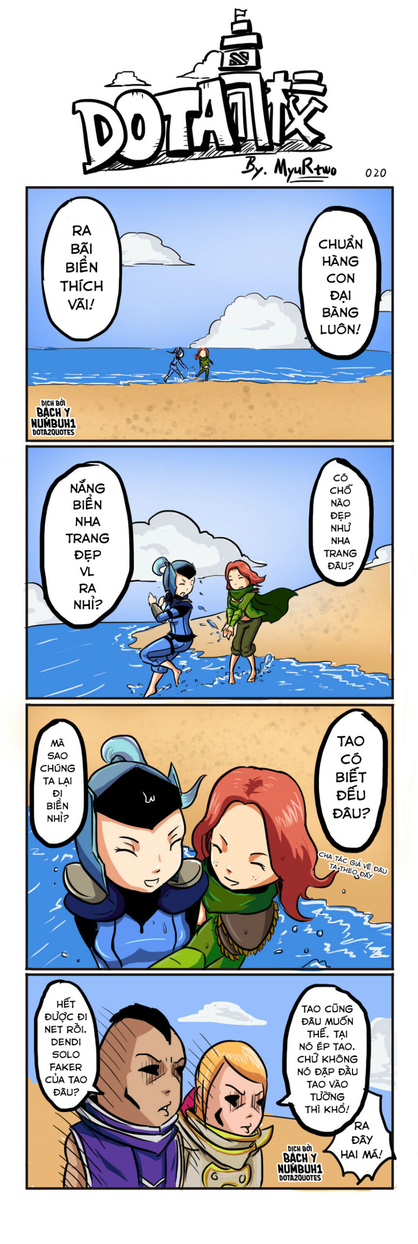 Truyện tranh Trường học Dota - Dota School