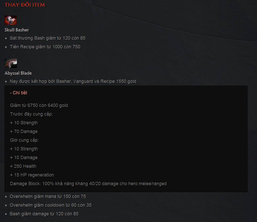 Dota 2 phiên bản 6.87