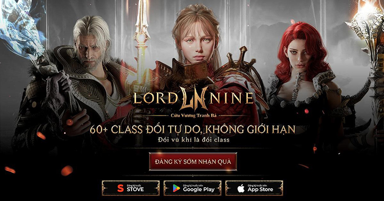 LORDNINE mở tải trước, đạt gần một triệu lượt đăng ký