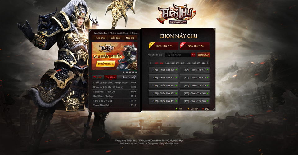 Tặng 100 giftcode Thiên Thư đón bản cập nhật mới