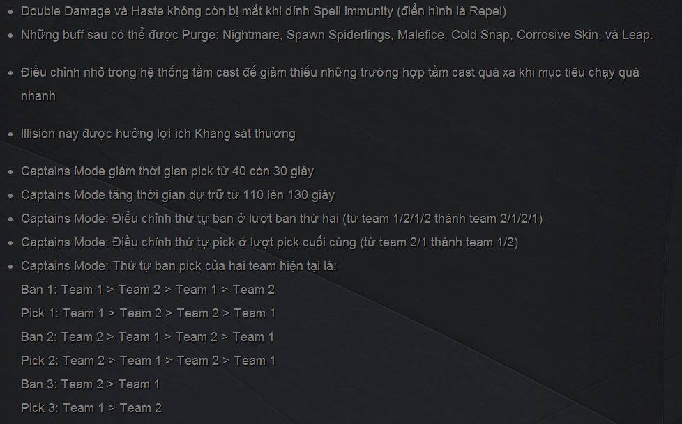 Dota 2 phiên bản 6.87