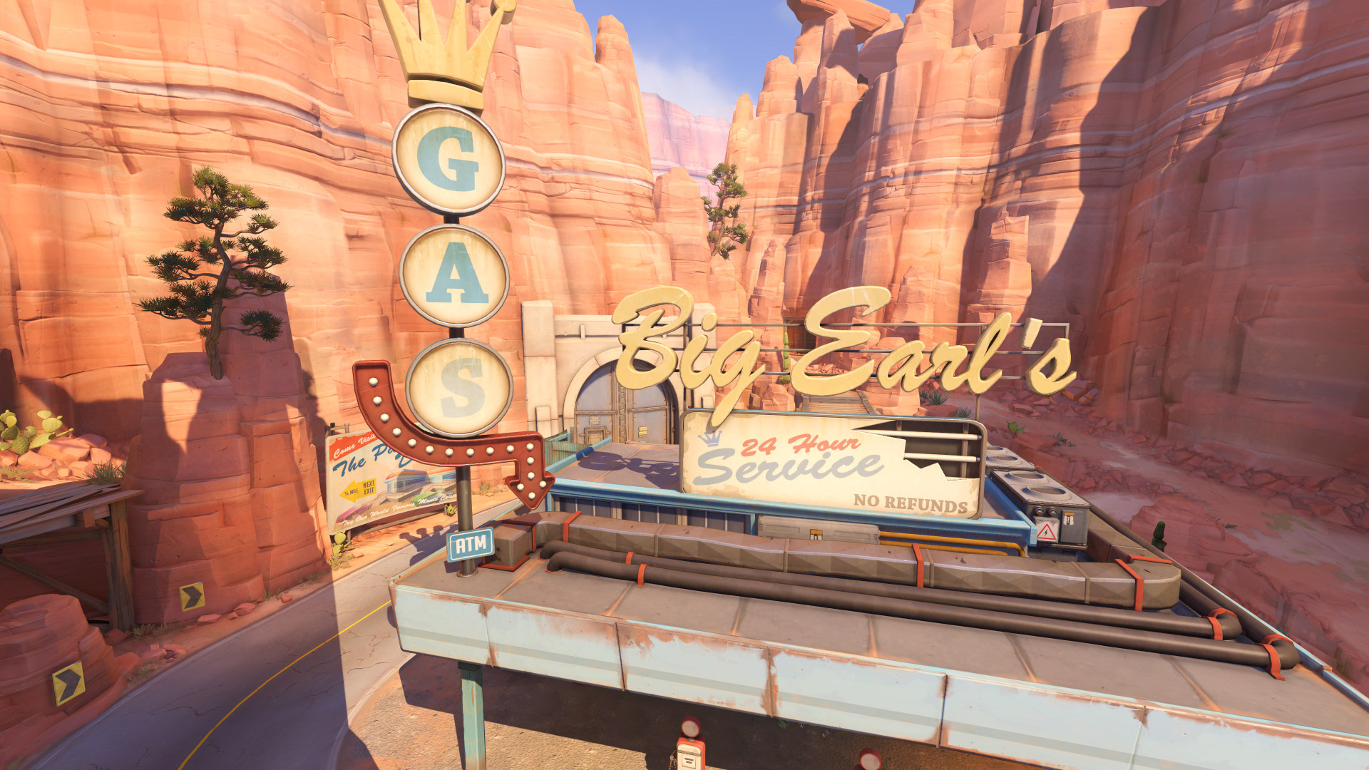 New map Route 66 in Overwatch